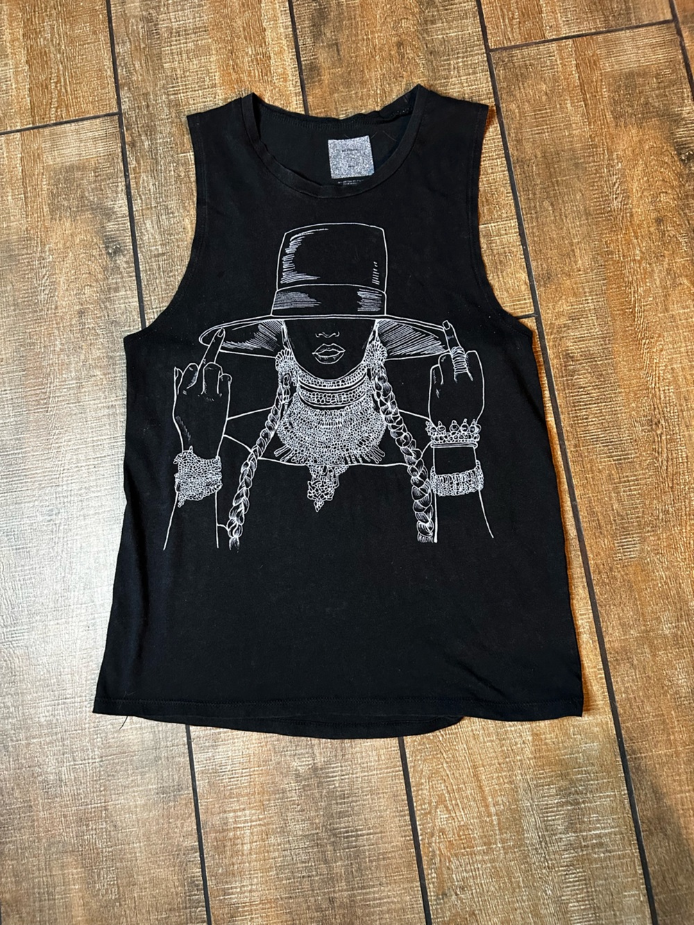 Beyonce The formation World Tour Tank RARE HTF sz S